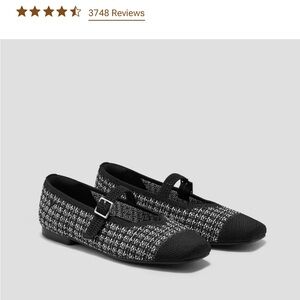 Vivaia square toe Mary Jane flats